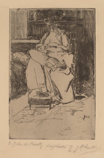 Mutter und Kind von Julian Alden Weir