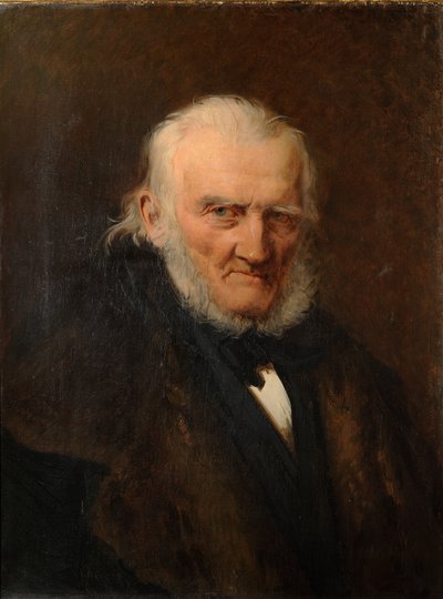 Porträt des Künstlers August Hagen von Julie Wilhelmine Hagen Schwarz