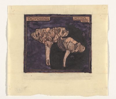 Pilze von Julie de Graag (signed by artist)