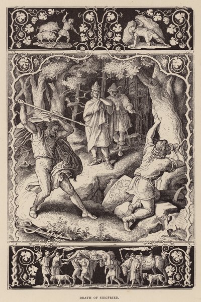 Tod von Siegfried von Julius (after) Schnorr von Carolsfeld