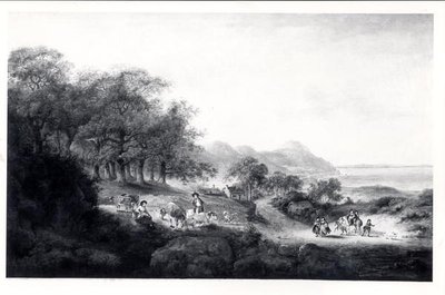 Fernsicht auf Anglesea von Julius Caesar Ibbetson