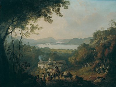 Windermere von Troutbeck von Julius Caesar Ibbetson