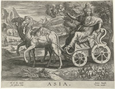 Asien von Julius Goltzius