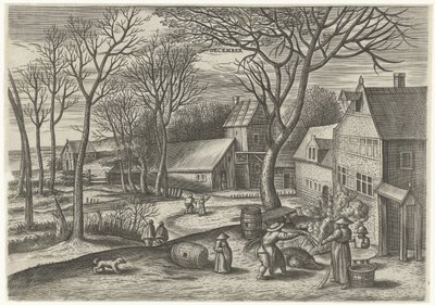 Dezember von Julius Goltzius
