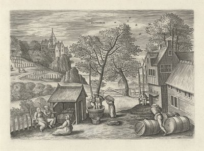 Oktober von Julius Goltzius