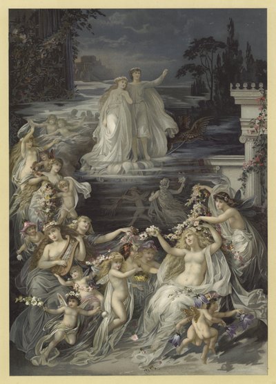Illustration für Ein Sommernachtstraum von Julius Hoeppner