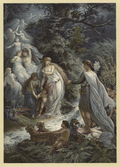 Illustration für Ein Sommernachtstraum von Julius Hoeppner