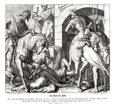 Tod von Isebel von Julius Schnorr von Carolsfeld