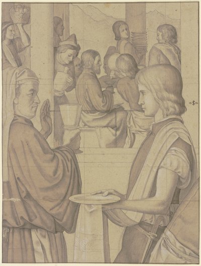 Hochzeit zu Kana von Julius Schnorr von Carolsfeld