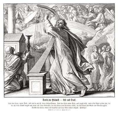 Psalmen - Lob und Dank von Julius Schnorr von Carolsfeld