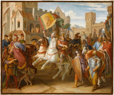 Siegfrieds siegreiche Heimkehr von Julius Schnorr von Carolsfeld