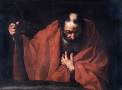 St. Jakobus der Ältere, erste Hälfte des 17. Jahrhunderts von Jusepe de Ribera