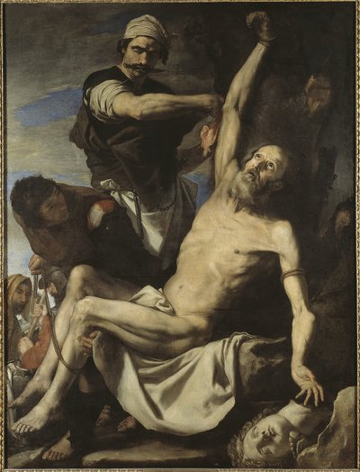 Das Martyrium des heiligen Bartholomäus von Jusepe de Ribera