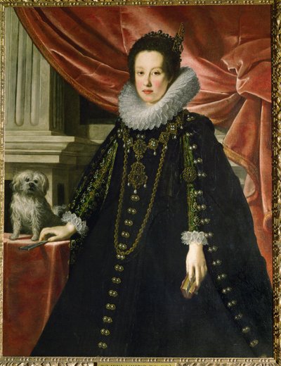 Anna de Medici, Tochter des Großherzogs Cosimo II. von Toskana von Justus Sustermans