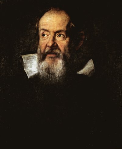 Porträt von Galileo Galilei von Justus Sustermans