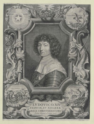 König von Frankreich Ludwig XIV. von Justus van Egmont