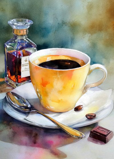 Eleganter Kaffeegenuss von Justyna Jaszke