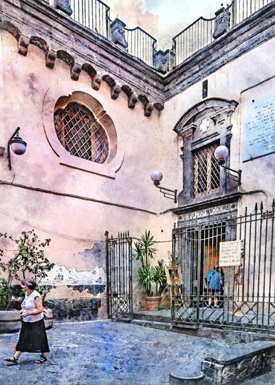 Alte Stadtecke von Justyna Jaszke