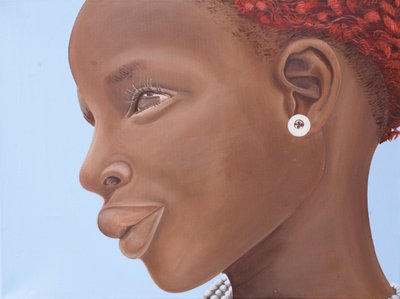 Braune Introspektion von Kaaria Mucherera