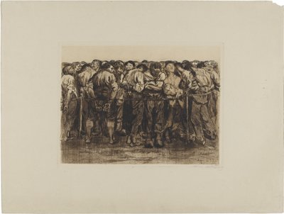 Bauernkrieg, Blatt 7: Die Gefangenen von Käthe Kollwitz