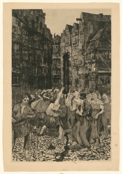 Die Carmagnole (2. Zustand) von Käthe Kollwitz