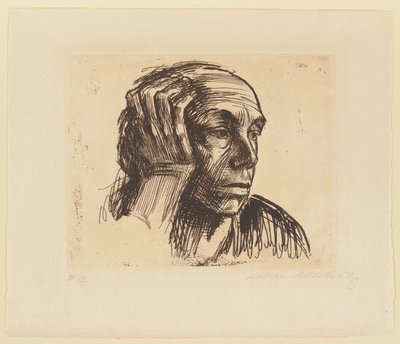 Selbstporträt von Käthe Kollwitz