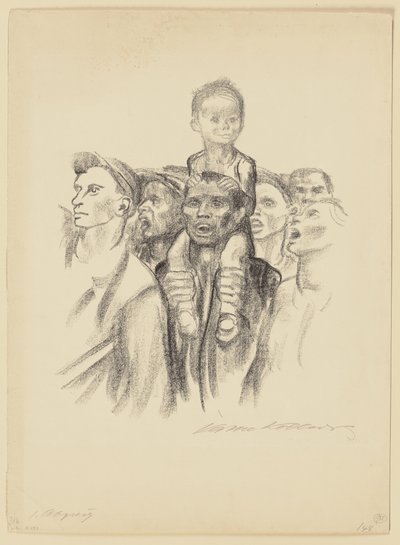 Verworfene Fassung von Käthe Kollwitz