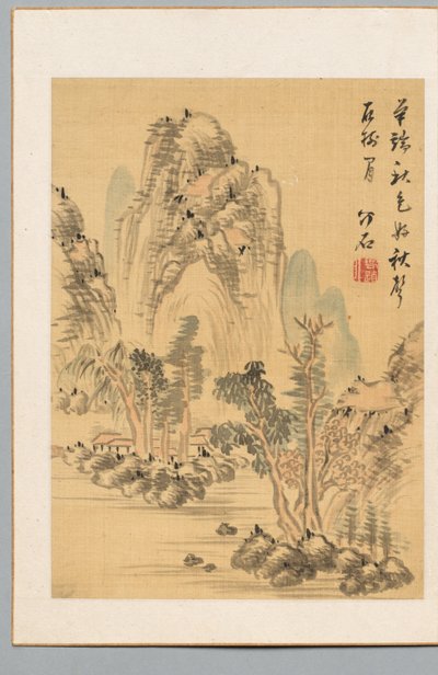 Farben und Klänge des Herbstes, spätes 18. bis frühes 19. Jahrhundert von Kaiseki Noro Ryu