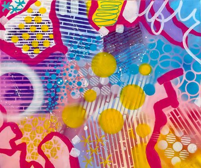 Verspielte geometrische Farben von Kajsa Bergström