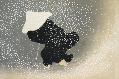 Schnee aus Momoyogusa von Kamisaka Sekka