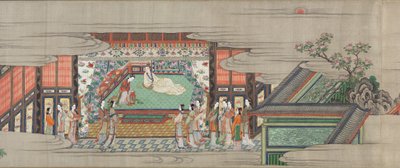 Rolle 1 aus Lied des ewigen Kummers (Chōgonka gakan) von Kano Sansetsu