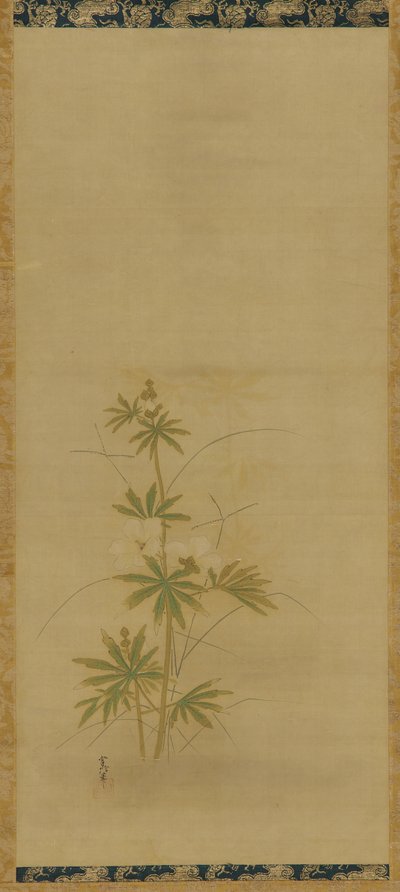 Aibika, Edo-Zeit, Mitte 17. bis Anfang 18. Jahrhundert von Kanô Yôboku Tsunenobu