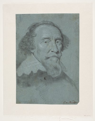 Männerporträt. Henrik, Graf von Bergh. von Karel van III Mander