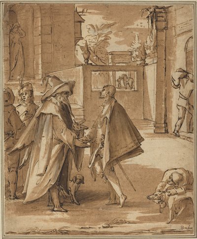 Die Abreise des verlorenen Sohnes von Karel van Mander I