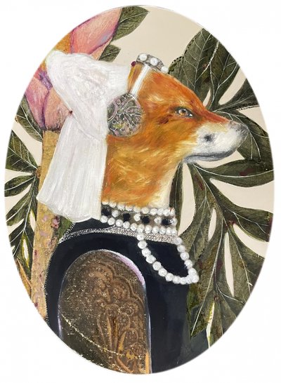 Königliches Fuchsportät von Karenina Fabrizzi