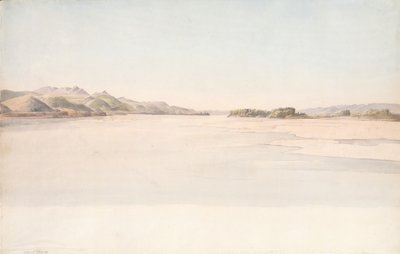 Großer Turm am Missouri oberhalb der Niobrara von Karl Bodmer