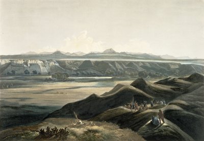 Ansicht der Rocky Mountains, Tafel 44 aus Band 2 von 