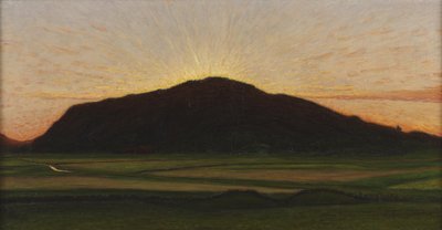 Nachglühen, 1909 von Karl Fredrick Nordstrom