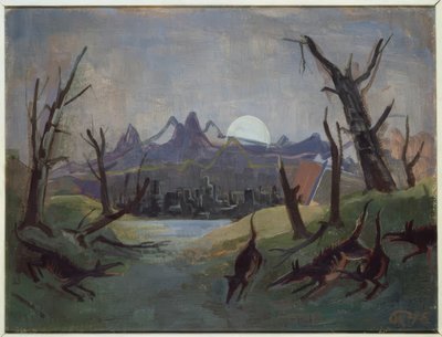 Böse Nacht von Karl Hofer