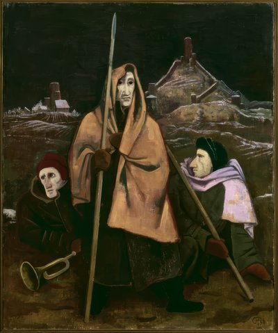 Die Wächter von Karl Hofer