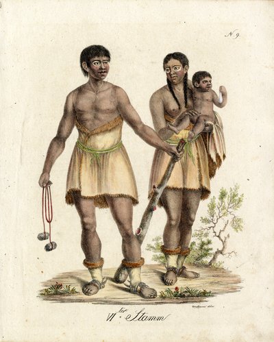 Südamerikanische Ureinwohner von Karl Joseph Brodtmann