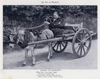 Auf dem Weg zum Markt von Karl Karlovich Piratsky