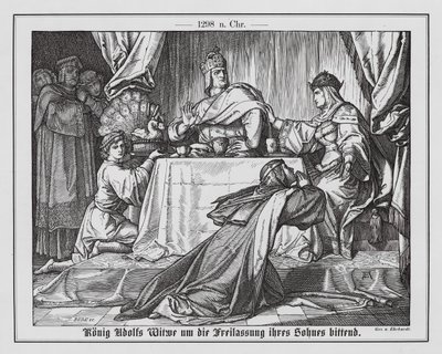 Die Witwe von König Adolf von Nassau bittet um die Freilassung ihres Sohnes von Karl Ludwig Adolf Ehrhardt