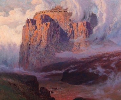 Valhalla, vor 1911 von Karl Ludwig Prinz