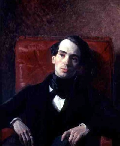 Porträt des Autors, A. N. Strougovschikoff (1808-78) von Karl Pavlovich Bryullov