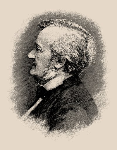 Porträt des Komponisten Richard Wagner 1813-1883, 1900er-1910er von Karl Wilhelm Diefenbach