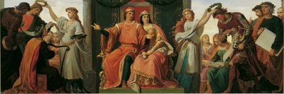 Leopold der Glorreiche als Förderer der Künste und Wissenschaften von Karl von Blaas