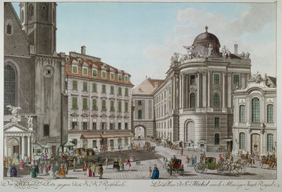Das alte Burgtheater von Karl von Schutz