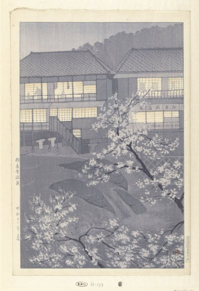 Die heißen Quellen von Shuzenji von Kasamatsu Shirô