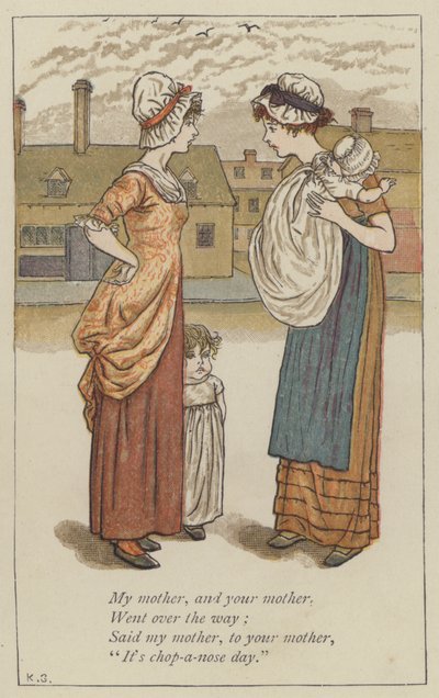 Meine Mutter und deine Mutter von Kate (after) Greenaway